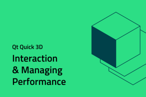 Qt Quick 3D: Interaction and Managing Performance